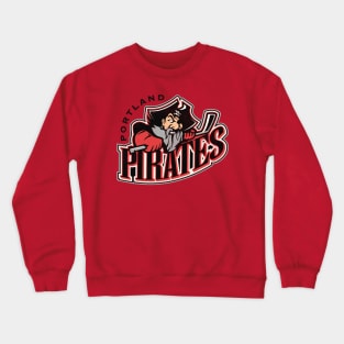 Defunct Portland Pirates Hockey Team Crewneck Sweatshirt